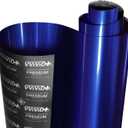 VViViD+ Ultra Gloss Neptune Pearl Blue 5ft  Vinyl Car Wrap Premium Paint Replacement Film Roll with Nano Air Release, Stretchable Cap Liner, Self Adhesive, Indoor Outdoor