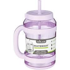 REDUCE WATER DAY DESKTOP MUG LILAC BUG 80 OZ