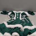 Women's Christmas Dress Skirt and Hooded Cloak Match  (Large, Green)