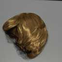 Short 613 Blonde Bob Wig with Bangs Mushroom Wigs for Men Women 60s 70s Bowl Cut Wigs Men Blond Bob for Cosplay Funny Wig for Party Outfit Anime for Halloween Costume+Hair Cap