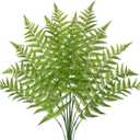 DILATATA 12PCS Artificial Fern Leaves Stems Tropical Faux Fern Foliage Greenery Picks Fake Fern Plants for Vase Wedding Bouquets Home Garden Indoor Outdoor DIY Decor