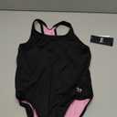 TYR Girls' Durafast Lite Ella Maxfit Swimsuit (Medium, Black)