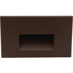 NICOR Lighting STW11203KHBZ STW Step Light, 5x3, Bronze