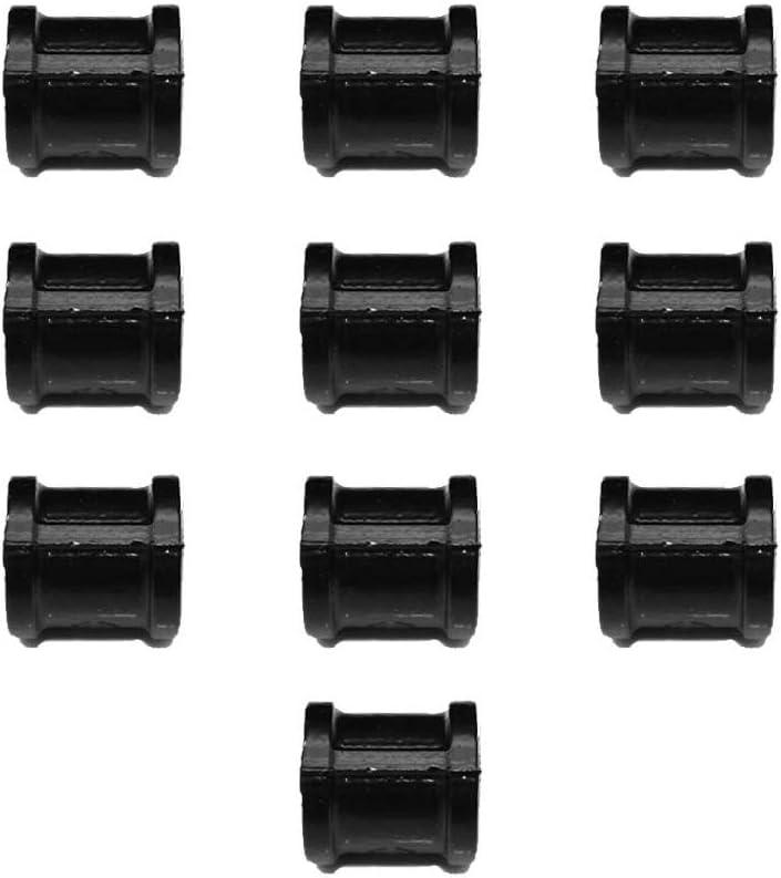 GeilSpace Coupling, Malleable Iron Pipe Fittings - Vintage DIY Industrial Shelving, Industrial Decor, Furniture DIY (3/4", Black) (0.75 Inch)