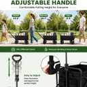 Compact Folding Wagon Cart, Collapsible Utility Wagon with Side Pockets
Portable Design, 330 lb Max Load for Groceries, Garden, Park, Sports & Everyday Hauling