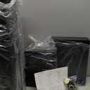 Universal Floor Speaker Stands, 22.64 Inch Surround Sound Stands Supports 150LB, Non-Slip Pads & Cable Ties, for Bookshelf Speakers,Satellite Speakers,Studio Monitors, Easy Installation,Black