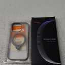 TORRAS Q3 Spin for iPhone 16 Pro Case, 360 Magnetic Stand, Fit for MagSafe, Built-in Ring Holder Kickstand, Mil-Grade Protective Translucent Hard PC Case for iPhone 16 Pro, Natural Titanium 6.3''