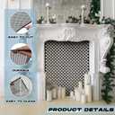 Gisafai 2 Pcs Decorative Cloverleaf Aluminum Sheet 12 in x 24 in x 0.02 in