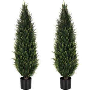 Metach 35ft Faux Tree Artificial Cedar Topiary Tree Fake Plants for Home Decor Artificial Trees for Home DecorationArtificial Christmas Tree Metach 35ft Faux Tree Artificial Cedar Topiary Tree Fake Plants for Home Decor Artificial Trees for Home DecorationArtificial Christmas Tree