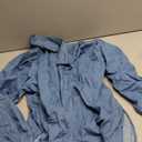 Astylish Women Denim Shirts Button Down Blouse V Neck Casual Tops (XX-Large, Beau Blue)