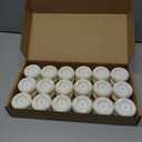 36 Pack 2.3 Flameless LED Floating Candles, Water-Activated Battery Operated Floating Candle with180+ Hours Runtime for Cylindrical Vase, Pool, Fountain - Ideal for Wedding, Party Decoration