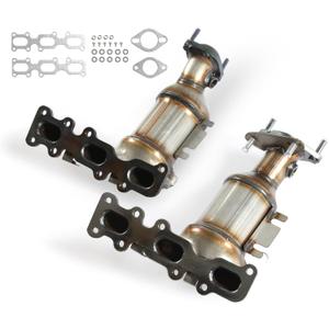 Converter Direct-Fit Stainless Steel For 2013-2019 Ford Explorer FLEX Taurus Police Interceptor 3.5L/3.7L/2013-2016 Lincoln MKS MKZ/2013-2018 MKT/2016-18 MKX 3.7L (EPA Approved)