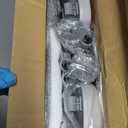 HOMLAND Raised Toilet Seat with Handles, Toilet Seat Riser for Seniors with Adjustable Height & Width, FSA/HSA Eligible 400lb Handicap Elevated Toilet Seat for Elderly, Pregnant, Fit Any Toilet