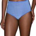 Vanity Fair Women's Illumination Brief Panties, Silky Stretch & Satin Trim (8, Mockingbird)
