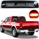LED 3rd Third Brake Light Fit for Dodge Ram 1500 (2009-2017), for Dodge Ram 2500 3500 (2010-2017), High Mount Stop Light Assembly Cargo Light Replacement (Clear Lens)