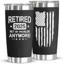 Retirement Gifts for Men Women 2025, Teacher, Coworkers Leaving, Funny, Happy Retirement, Goodbye Gift, Farewell Gifts For Coworkers, 20oz Coffee Tumbler