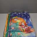 PARSUP 18PCS Giant Christmas Gift Bags, Assorted Sizes, Non-Woven Christmas Bags Reusable Heavy Duty Sewing Treat Grocery Tote with Handles for Gifts Wrapping Shopping, Xmas Party Supplies (Red, Blue, Green, Yellow)