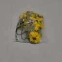 23.6in 10 Bundles of 30 Heads Fake Flowers BouquetRealistic Silk Artificial Yellow Sunflowers for Wedding Home Office Parties Summer Decoration