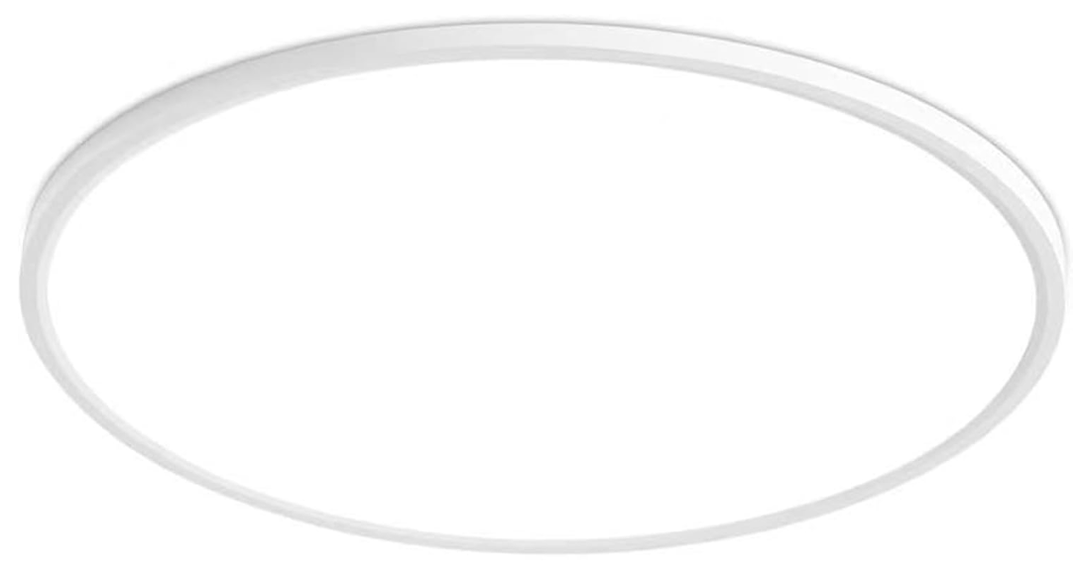 20 Inch Large LED Flush Mount Ceiling Light with Remote, 40W,4350LM, 3000K-6000K Selectable, White Round Flat Panel Low Profile Ceiling Light Fitures for Hallway, Kitchen, Bedroom, Laundry Room
