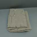 jinchan Sheer Curtains for Bedroom 96 Inch Length Leaf Embroidered Semi Sheers for Living Room Botanical Embroidery Voile Transparent Grommet Window Treatments 2 Panels