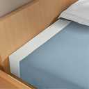 DEEPSHARK Mattress Gap Filler, Bed Gap Filler for Queen, Headboard Gap Filler Mattress Extension Filler for Headboard Seams, Bed Space Cracks White(60"×4"×8", Queen)
