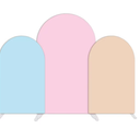 Wedding Arch Backdrop Cover Decorative Fabric for Arch Stand Elegant Ceremony Decor for Weddings Birthdays and Events, 3 pcs