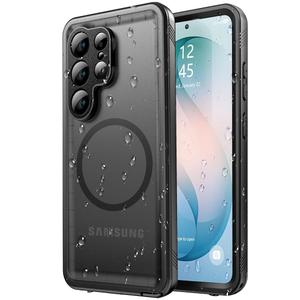 SPORTLINK for Samsung Galaxy S26 Ultra Case, IP68 Waterproof Dustproof Military 360 Full Body Heavy Duty Shockproof Protective with Camera Screen Protector S 26 Phone Front Back Cover 6.9" Mag/Black