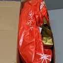 Jetec 12 Packs Inflatable Ball Christmas Ornaments Christmas Blow up Ball Decor Giant Inflatable Ornaments Outdoor Large Xmas Light up PVC with LED Light Remotes for Tree Yard Decor (Multicolor)