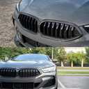 For BMW 8-Series G14 G15 G16 2019+Carbon Fiber Front Grille Grill