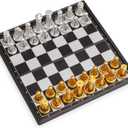Travel Magnetic Chess Mini Set (5 inches)-Compact, Foldable, Educational Board Game