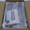 Moforoco White 6-Tier Over Door Pantry Organizer, Pantry Organization Storage, Door Metal Hanging Spice Rack Basket Shelves, Home Kitchen Apartment Essentials, Laundry Room Bathroom Organization