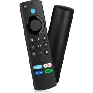 Replacement Voice Remote Control for All Fire-Series, TV Cube(1st/2nd/3rd Gen), Fit for Stick 4K Max/4K (1st/2nd Gen), Stick (2nd/3rd Gen)/Lite/HD, for All TCL-Insignia-Pioneer Series