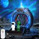 Galaxy Projector for Bedroom, Northern Lights Projector with 8 Nebula Effects, Aurora Light Projector with Magical Plasma Ball Lamp, Space Ceiling Star Projector for Bedroom Kid Adult