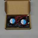 WINSINN 60mm 24V Fan - Dual Ball Bearings 5000 RPM 6015 Cooling Fan for Industrial Equipment/Automotive Cooling/Server Racks, 30cm Cable with XH2.54-2PIN, Brushless 60x15mm (4Pcs)