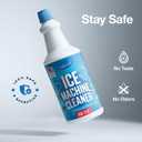 Ice Machine Cleaner and Descaler 32 oz | Ice Maker Cleaner for All Brands; Opal, Scotsman, Manitowoc, Affresh, etc. Countertop Icemaker Cleaners Solution | Icemaker Cleaners and Descaler 100% Active!