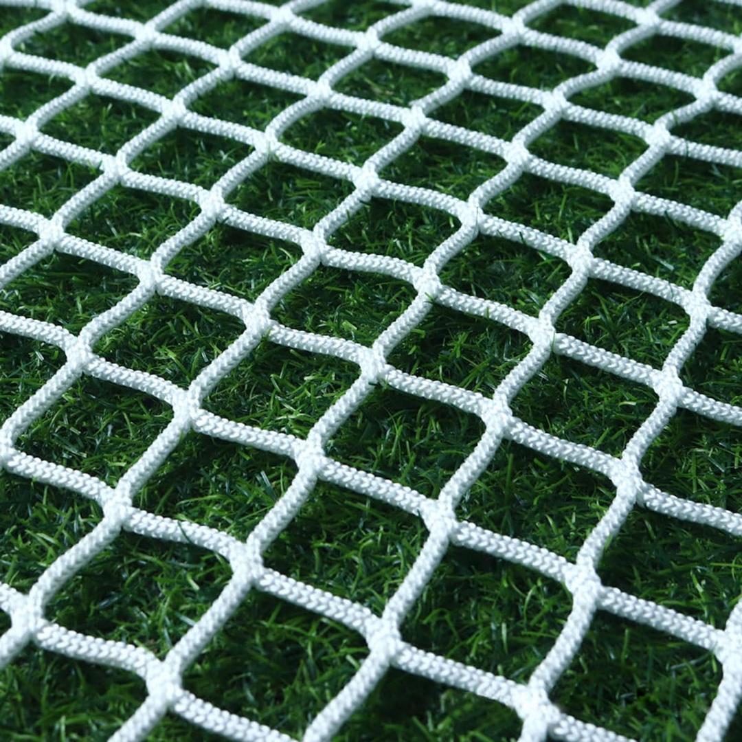 KACQIHTU Rope Net Kids Safety Net Stair Balcony Railing Child Safety Netting Playground Patio Barrier Fence Protection Net Pet Toy Anti-Fall Rope Netting (3.3X6.6ft)