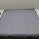 Cat Litter Mat, Extra Large 51" x 25.6" Silicone Mat Litter Trapping Mat for Scatter Control, Soft on Kitty Paws, Easy to Clean (Dark Grey)