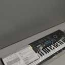 61 Key Keyboard Piano, Electric Piano Keyboard with Built-in Dual Speakers, External Microphone & Power Adapter - Portable Electronic Digital Piano for Beginners & Christmas Gift