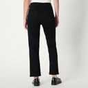 Amazon Essentials Women's High-Rise Straight Leg Jean (Black, M)