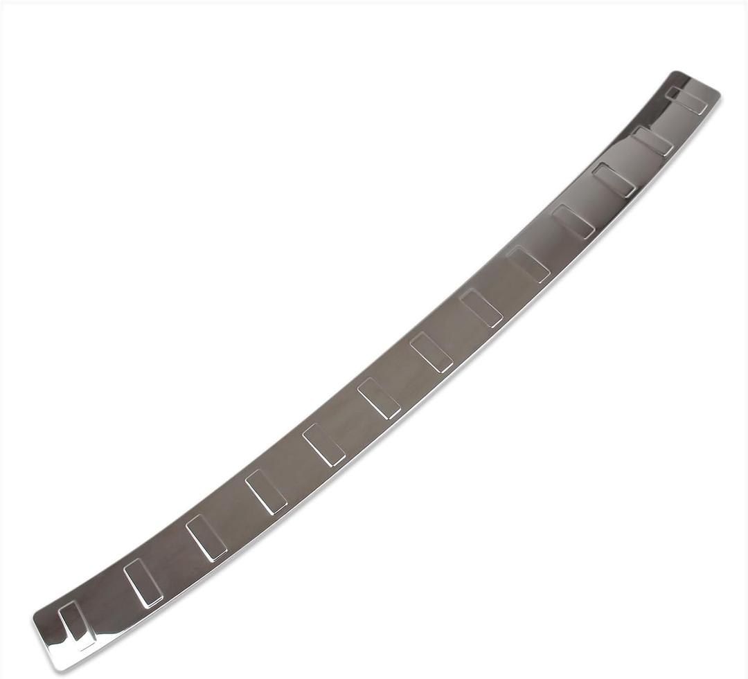 Beautost Fit for Mercedes-Benz New GLC GLC300 X254 2023 2024 2025 Rear Outside Bumper Sill Plate Guard Trim (Mirror Silver)