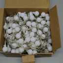 Minetom Mini Globe String Lights, 66 Ft. 200 LED Fairy String Lights Plug in, 8 Modes with Remote, Decor for Indoor Outdoor Party Wedding Christmas Tree Garden, Warm White