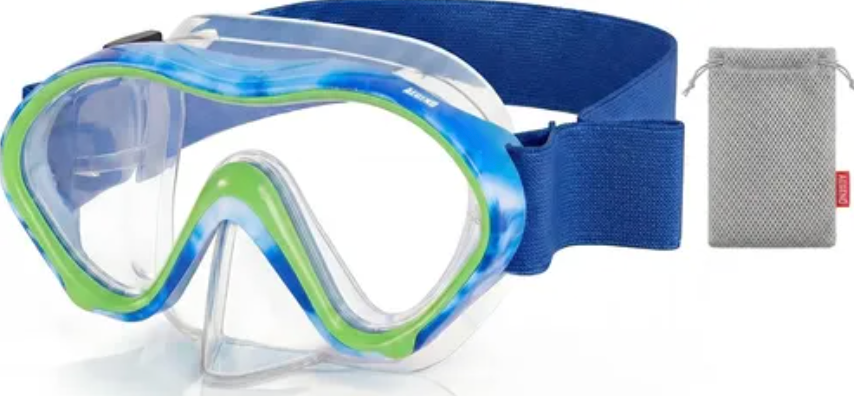 EverSport Kids' Swimming Goggles with Nose Cover – Anti-Fog, Leak-Proof, Shatter-Resistant Clear Diving Mask for Youth