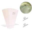 Cloth Diaper Sprayer Splatter Shield - Snap Design to Avoid Falling, Stable Placement Allows for One-Handed Rinsing. Cloth Diapers, Dog Diapers, Lick Mat, Shoes, Clothes etc.