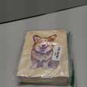 Jigfoxy Wooden Puzzles for Adults, Clever Corgi Dog Wood Puzzle for Adults, Unique Animal-Shaped Wooden Jigsaw Puzzle, Christmas Thanksgiving Gifts for Family and Friends (S-8.4 * 5.6in-90pcs)