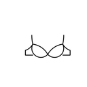 Women 2 Piece Bra  (Black, XXXL)