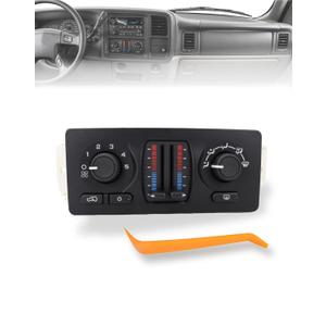 Flecto Climate Control Module Compatible with 2003 2007 GM Vehicles Replacement AC Control Panel Replaces OEM Part 599-210XD Easy Installation and Durable Build