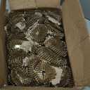 findmall 7200 Count Coil Roofing Nails 7/8-Inch x .120-Inch 15-Degree Round Head Wire Weld Collated Smooth Shank Electro Galvanized Coil Roofing Nails for Roofs Lathing and Sheathing Materials