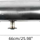 Stainless Steel Exhaust System Kit compatible with Toyota Sienna 2004-2006 3.3L, Resonator Pipe, Muffler, Tailpipe, FWD Only, Gasket and Clamps Included