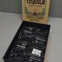 Tequila Tasting and Sipping Glasses | Tequila Glassware Collection | Set of 4 | 5.5 oz Crystal Snifter Copitas for Drinking Blanco, Reposado, Anejo Tequilas | Liquor and Spirits Sippers