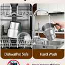 IAGREEA 8 in 1 Large Electric Milk Frother, 21oz/ 600ml Detachable Frother Steamer, Automatic Hot & Cold Foam Maker for Latte, Cappuccino, Hot Chocolate, Matcha, Dishwasher Safe, Stainless Steel Jug